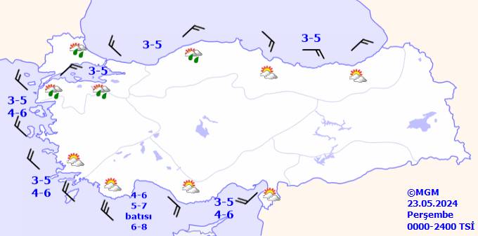 Bugün hava sıcaklığı ne kadar, yağmur yağacak mı? Meteoroloji 23 Mayıs 2024 Perşembe tüm ülke geneli hava durumunu açıkladı 10