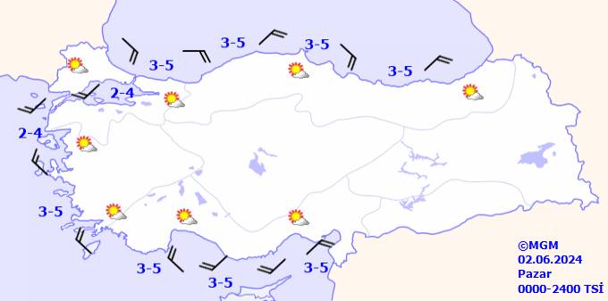 Meteoroloji açıkladı! Bugün çok güzel bir hava sizi bekliyor: 2 Haziran 2024 Pazar hava durumu ve sıcaklıkları 10