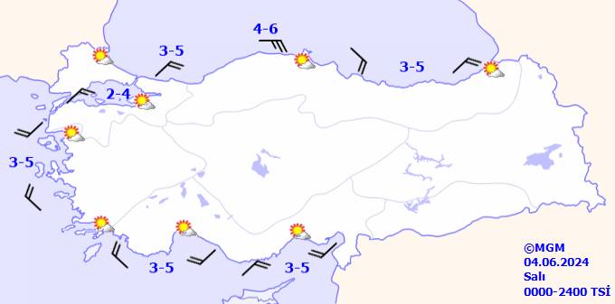 Meteoroloji açıkladı! Kavrulacağız| 4 Haziran 2024 Salı hava durumu ve sıcaklıkları 10