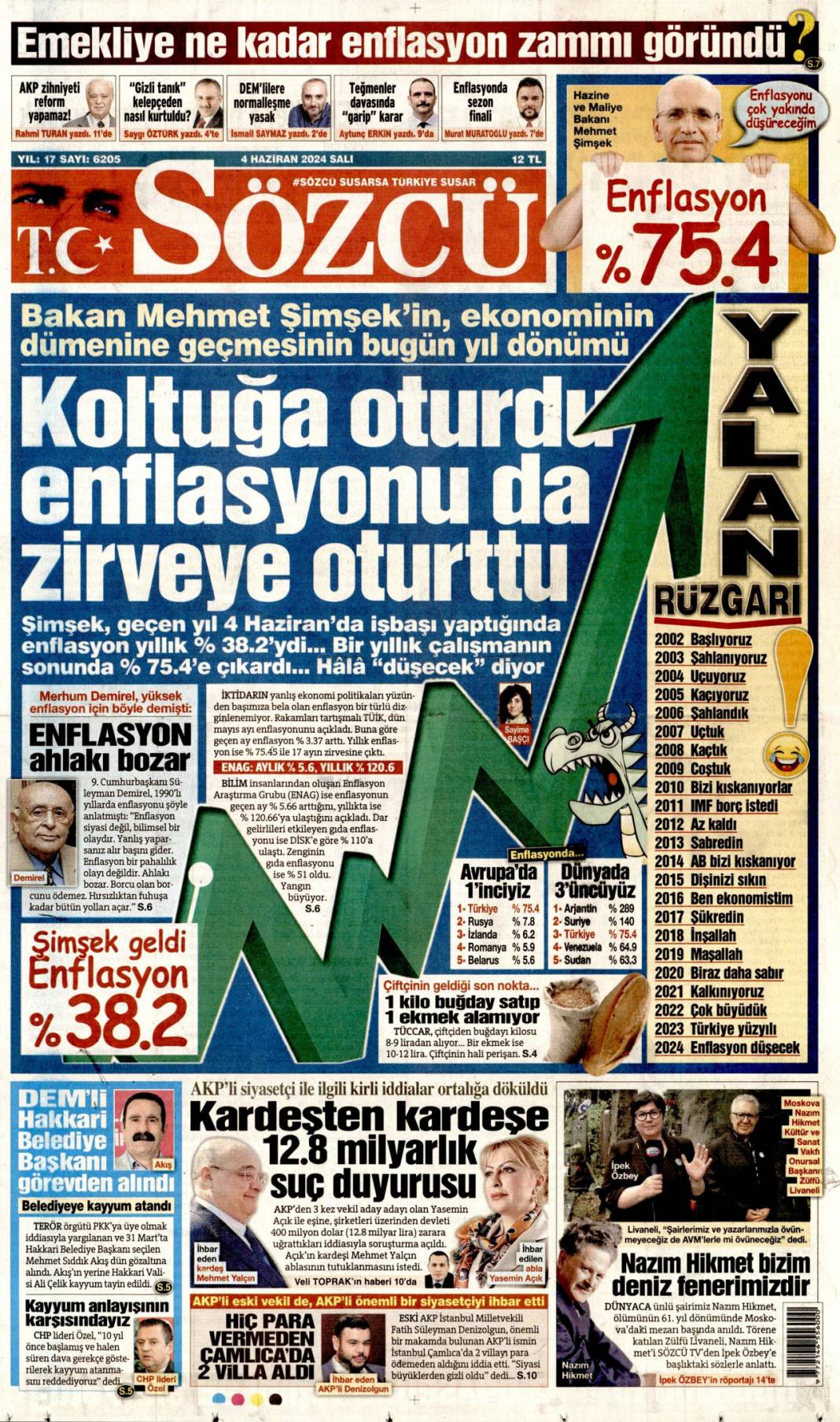 Yorgun İstanbul! 4 Haziran Salı tüm Gazete manşetleri 20