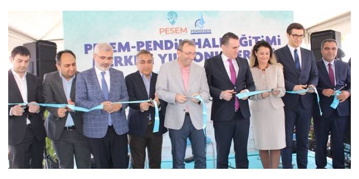 PESEM ve Pendik Halk Eğitim Ortaklığındaki Yıl Sonu Sergisi yoğun katılımlı törenle hizmete açıldı