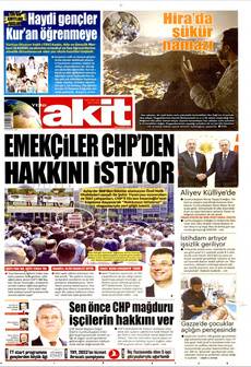 Emekçiler CHP'den hakkını istiyor |11 Haziran Salı tüm gazete manşetleri 1