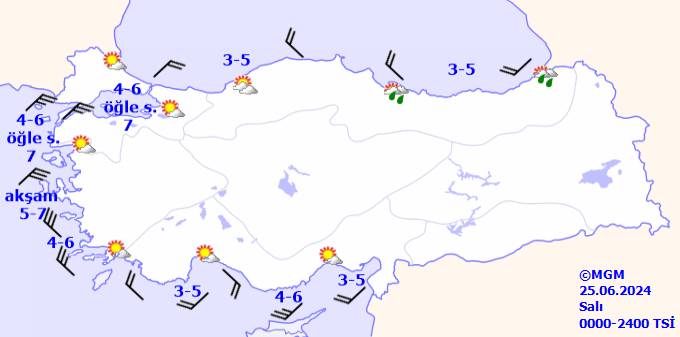 Sıcaklıklar daha da artıyor, kavrulacağız! 25 Haziran 2024 Salı hava durumu ve sıcaklıkları 10