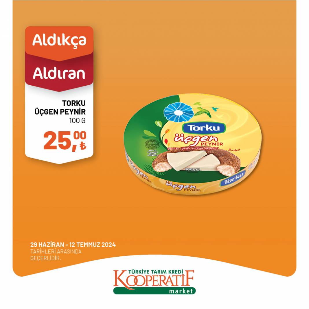 Bu fiyatları görmeden alış veriş yapmayın! Tarım kredi Market'ten 29 Haziran 12 Temmuz tarihleri arasında geçerli dev indirim kampanyası 45