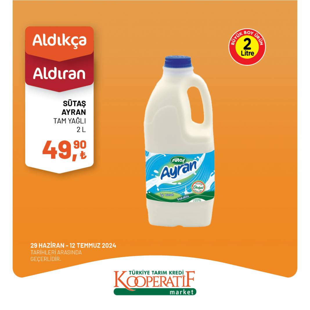 Bu fiyatları görmeden alış veriş yapmayın! Tarım kredi Market'ten 29 Haziran 12 Temmuz tarihleri arasında geçerli dev indirim kampanyası 47