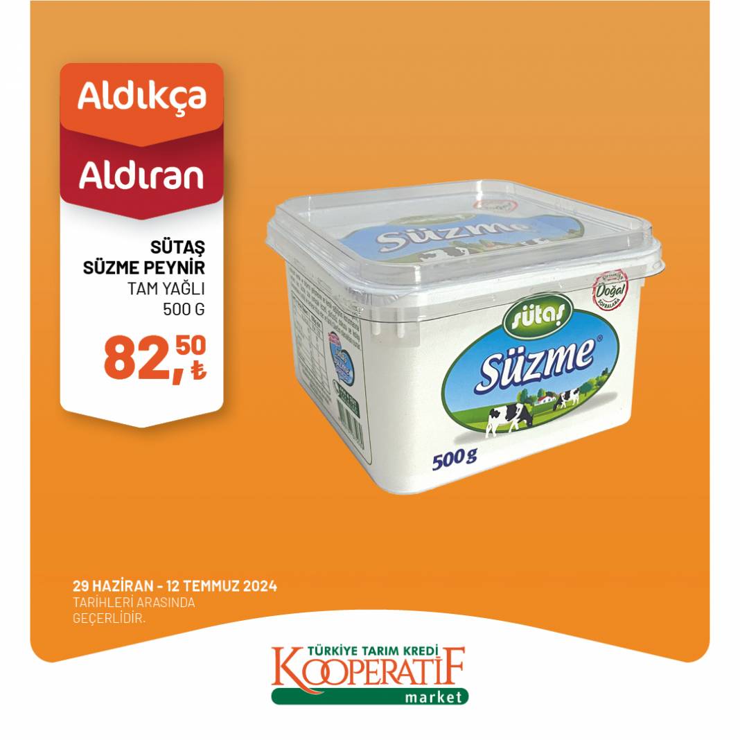 Bu fiyatları görmeden alış veriş yapmayın! Tarım kredi Market'ten 29 Haziran 12 Temmuz tarihleri arasında geçerli dev indirim kampanyası 48