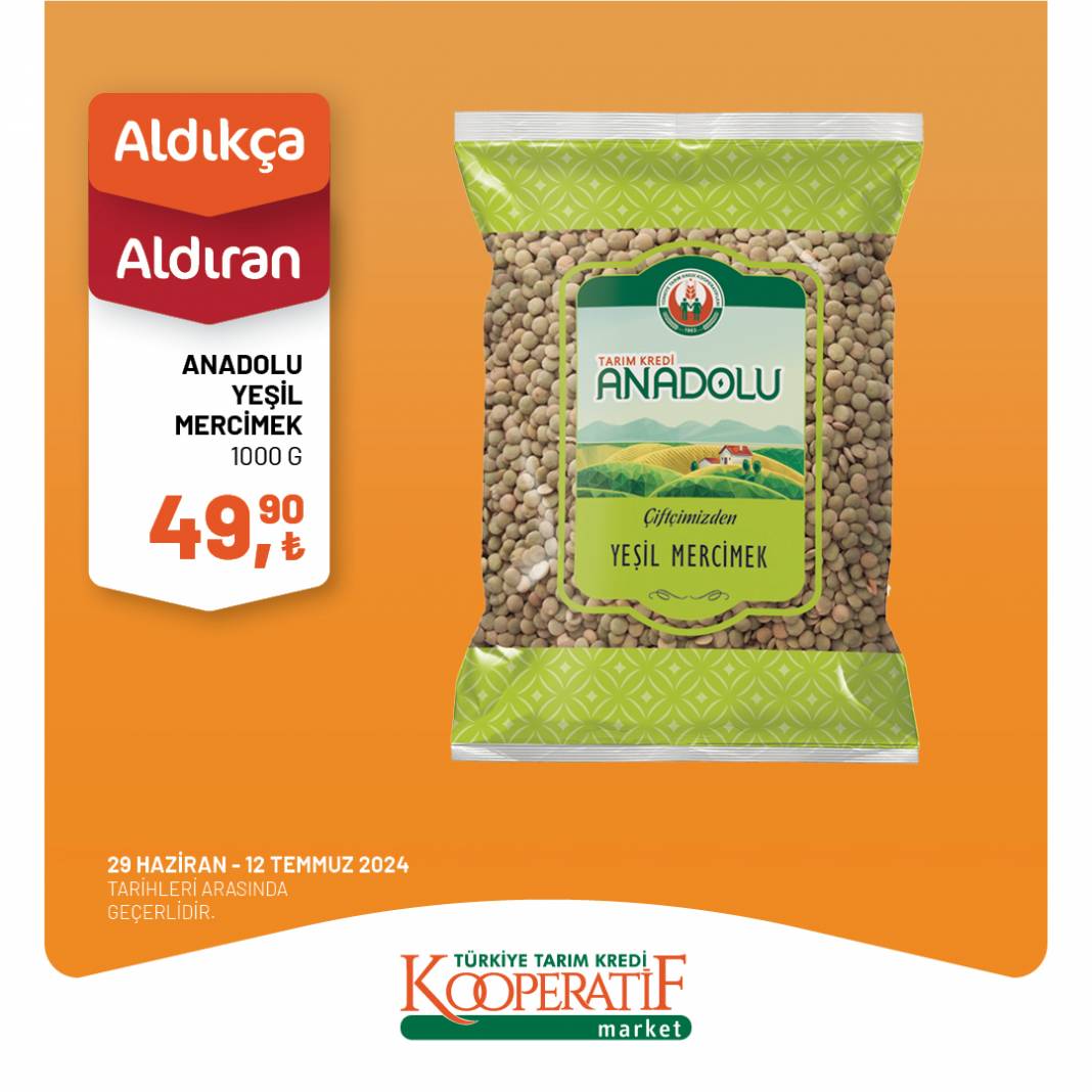 Bu fiyatları görmeden alış veriş yapmayın! Tarım kredi Market'ten 29 Haziran 12 Temmuz tarihleri arasında geçerli dev indirim kampanyası 52
