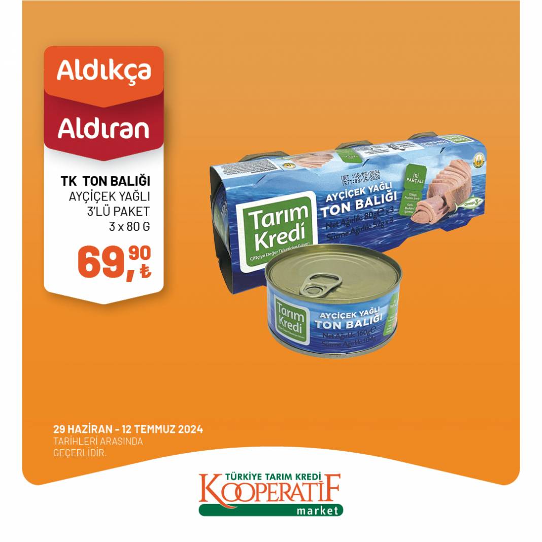 Bu fiyatları görmeden alış veriş yapmayın! Tarım kredi Market'ten 29 Haziran 12 Temmuz tarihleri arasında geçerli dev indirim kampanyası 54