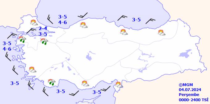 Bu daha iyi günler daha kavurucu sıcaklar, geliyor, hafta sonuna dikkat! 4 Temmuz 2024 Perşembe hava durumu ve sıcaklıkları 10