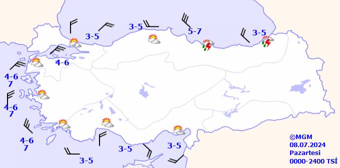 Kavrulacağız, sıcaklıklar 42 dereceye çıkacak: 8 Temmuz 2024 Pazartesi hava durumu ve sıcaklıkları 9