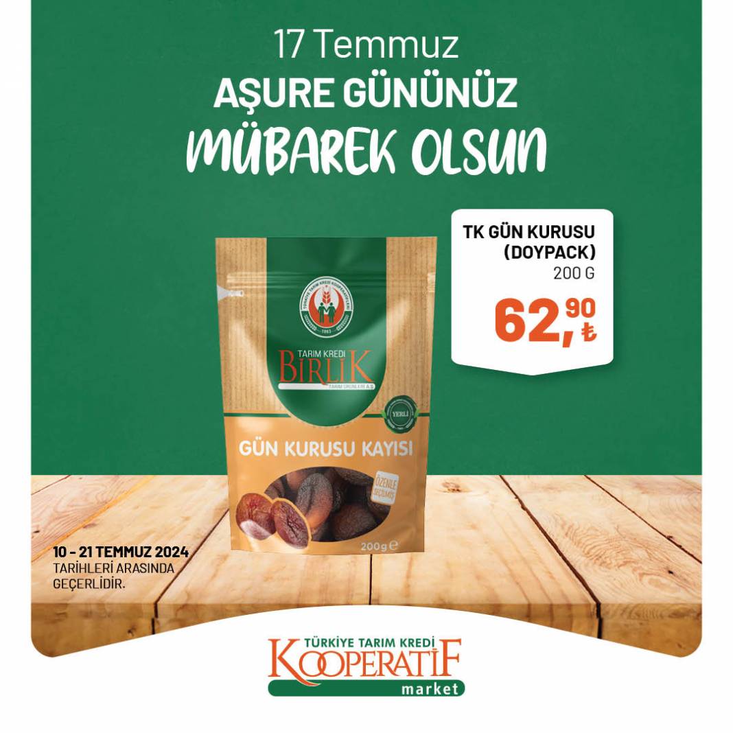 Aşure gününüz mübarek olsun : Tarım kredi Market'ten Muharrem ayına özel, indirimli aşure malzemesi fiyat listesini yayınladı 9