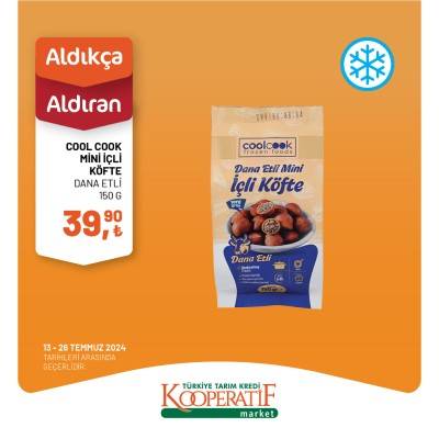 Tarım Kredi Kooperatif Market, 13-26 Temmuz tarihleri arası "Aldıkça Aldıran" ürün kataloğunu yayınladı 13