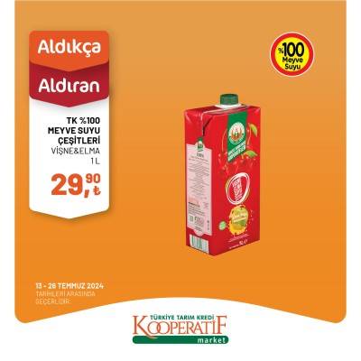 Tarım Kredi Kooperatif Market, 13-26 Temmuz tarihleri arası "Aldıkça Aldıran" ürün kataloğunu yayınladı 24