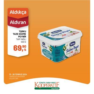 Tarım Kredi Kooperatif Market, 13-26 Temmuz tarihleri arası "Aldıkça Aldıran" ürün kataloğunu yayınladı 40