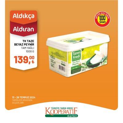 Tarım Kredi Kooperatif Market, 13-26 Temmuz tarihleri arası "Aldıkça Aldıran" ürün kataloğunu yayınladı 41