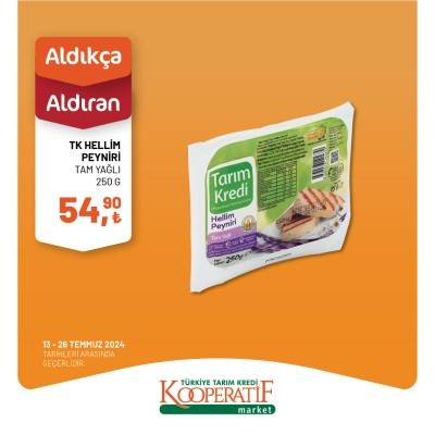 Tarım Kredi Kooperatif Market, 13-26 Temmuz tarihleri arası "Aldıkça Aldıran" ürün kataloğunu yayınladı 43