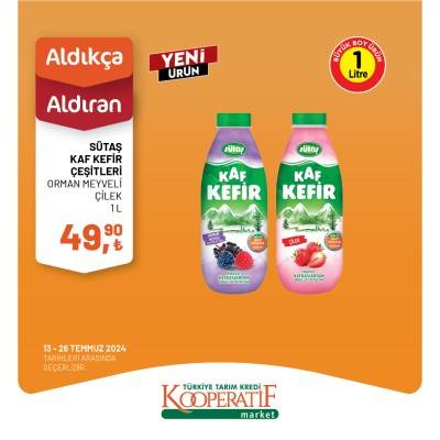 Tarım Kredi Kooperatif Market, 13-26 Temmuz tarihleri arası "Aldıkça Aldıran" ürün kataloğunu yayınladı 56