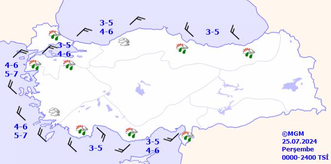 Meteoroloji uyarı üzerine uyarı, Sıcaklıklar rekor üstüne rekor kırıyor: 25 Temmuz 2024 Perşembe hava durumu ve sıcaklıkları 10