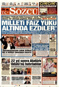 Bugün gazete manşetleri neler? 28 Temmuz Pazar tüm gazete manşetleri: 'Borçlarının üstüne yatmak istiyorlar' 3