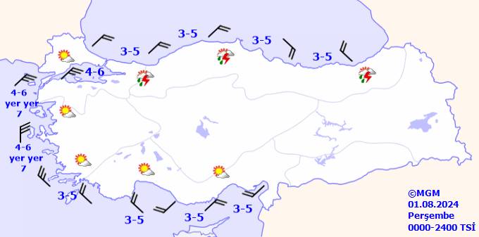 Meteoroloji 1 Ağustos Perşembe hava durumu raporu: Bugün hava durumu nasıl olacak, sıcaklıklar ne kadar, yağmur yağacak mı? 10