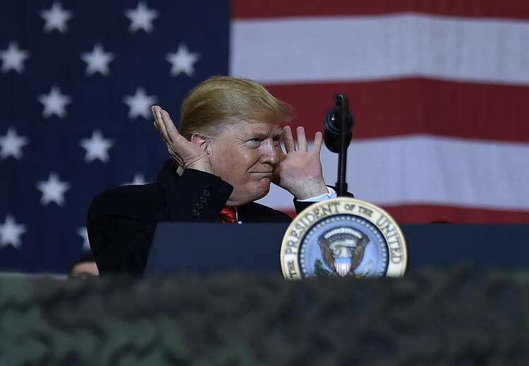 ABD Başkanı Donald Trump'tan sürpriz ziyaret! 13