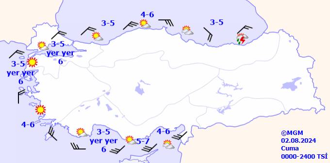 Hava durumu nasıl, sıcaklıklar ne kadar olacak? 2 Ağustos 2024 Cuma hava durumu ve sıcaklıkları 10