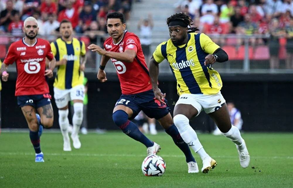 Fenerbahçe uzatmada yıkıldı! Lille'e 2-1 yenilerek turu İstanbul'a bıraktı! 1