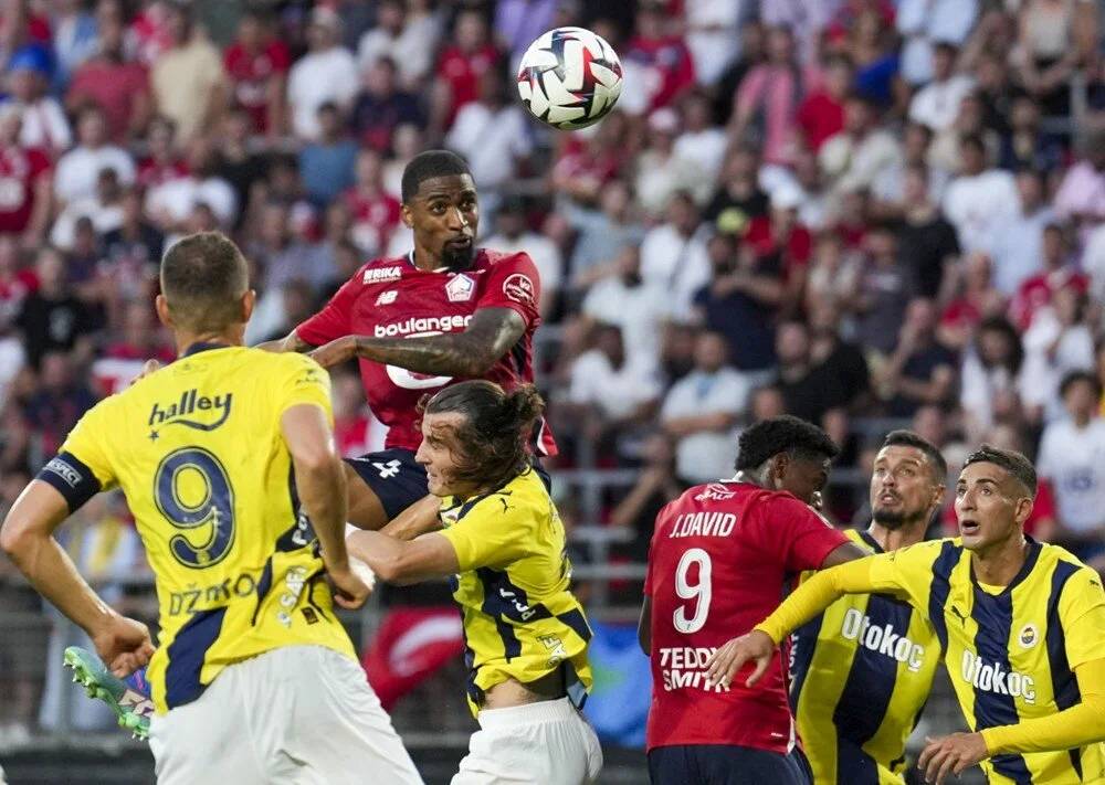 Fenerbahçe uzatmada yıkıldı! Lille'e 2-1 yenilerek turu İstanbul'a bıraktı! 10