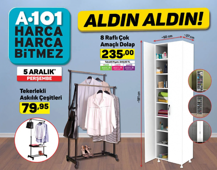 A101 aktüel 5 Aralık | A101 5 Aralık 2019 aktüel kataloğu 12