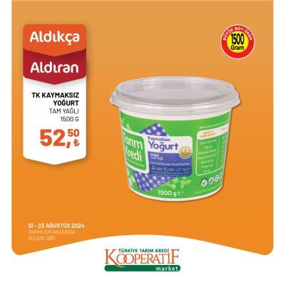 Tarım Kredi Kooperatif Marketleri'nden büyük indirim! 14-23 Ağustos tarihlerine özel güncel indirimli ürünler listesi açıklandı 48