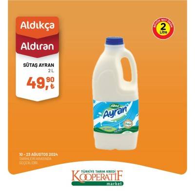 Tarım Kredi Kooperatif Marketleri'nden büyük indirim! 14-23 Ağustos tarihlerine özel güncel indirimli ürünler listesi açıklandı 49