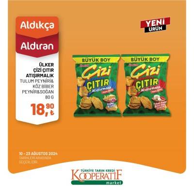 Tarım Kredi Kooperatif Marketleri'nden büyük indirim! 14-23 Ağustos tarihlerine özel güncel indirimli ürünler listesi açıklandı 6