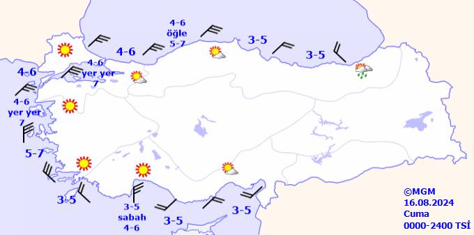 Meteorolojiden sıcak ve yağmur uyarısı! 16 Ağustos 2024 Cuma hava durumu ve sıcaklıkları nasıl olacak? 10