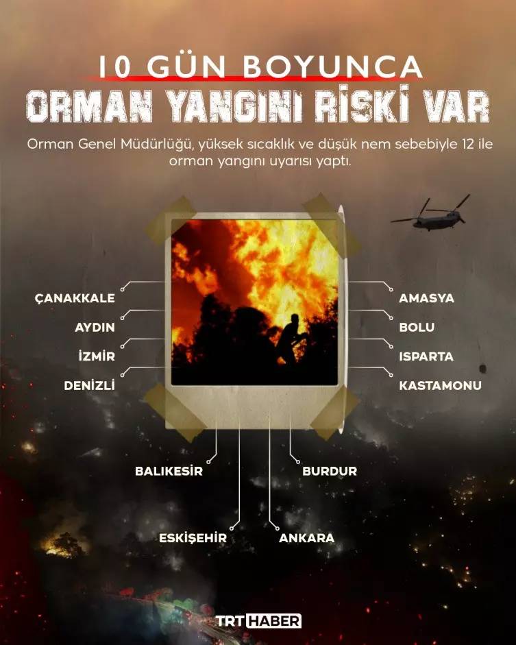 Bakan Yumaklı son durumu paylaştı! 3 yangın daha çıktı! 7 kişi gözaltında 2 kişi tutuklandı: İşte yangınlarda son durum 6