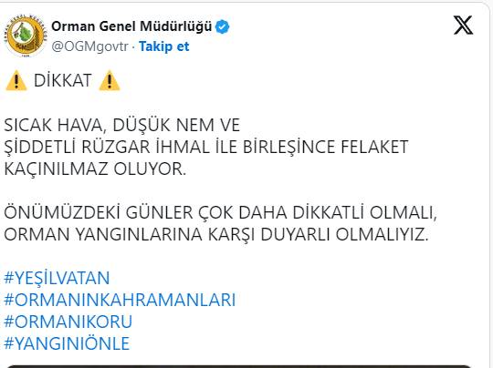 Bakan Yumaklı son durumu paylaştı! 3 yangın daha çıktı! 7 kişi gözaltında 2 kişi tutuklandı: İşte yangınlarda son durum 7