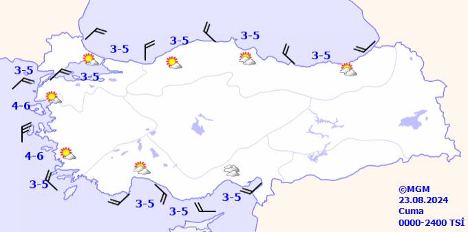 Meteoroloji açıkladı! Bugün hava nasıl olacak! 23 Ağustos Cuma İstanbul, Ankara İzmir ve diğer illerde hava durumu 10