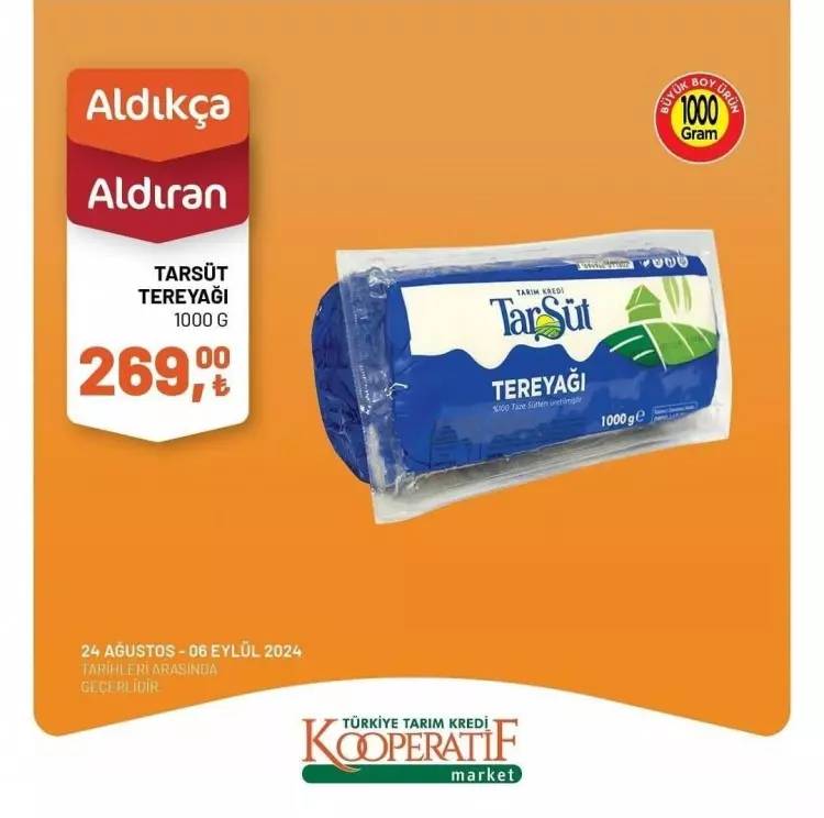 Tarım Kredi Market yeni indirimli ürün listesini yayınladı! Onlarca yeni indirimli ürünler raflarda yerini aldı 24