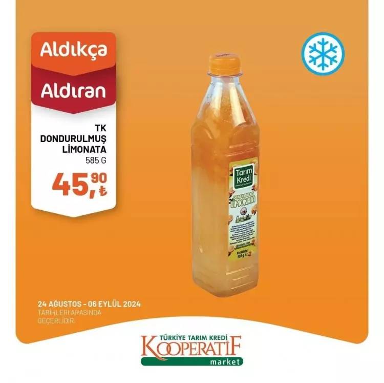 Tarım Kredi Market yeni indirimli ürün listesini yayınladı! Onlarca yeni indirimli ürünler raflarda yerini aldı 31