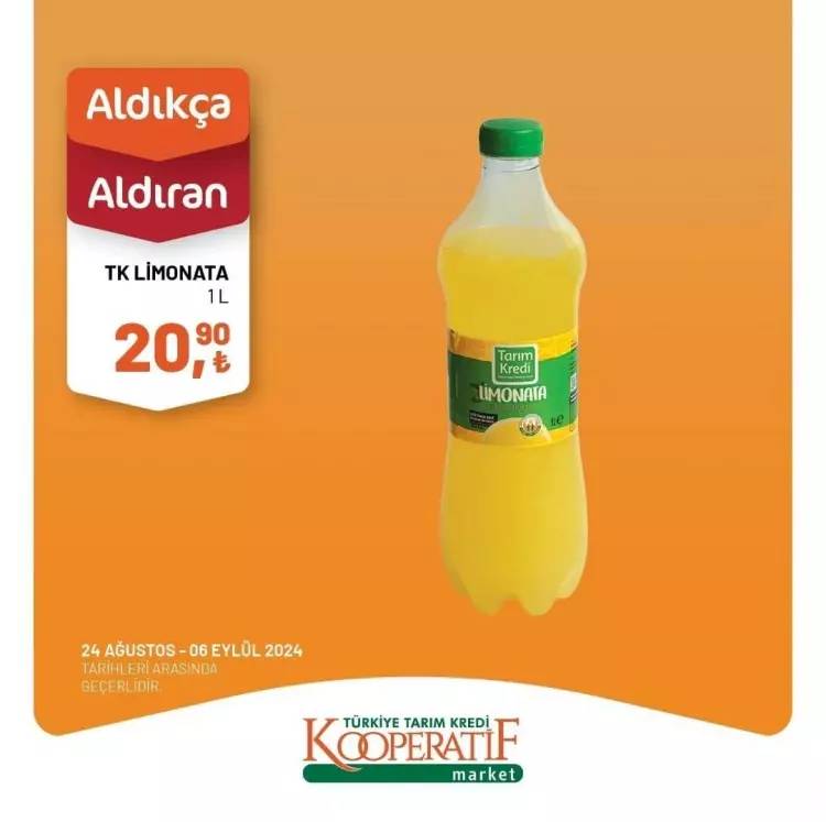 Tarım Kredi Market yeni indirimli ürün listesini yayınladı! Onlarca yeni indirimli ürünler raflarda yerini aldı 34