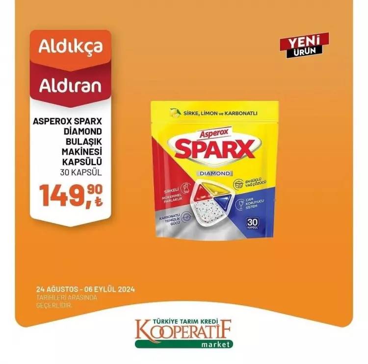 Tarım Kredi Market yeni indirimli ürün listesini yayınladı! Onlarca yeni indirimli ürünler raflarda yerini aldı 49