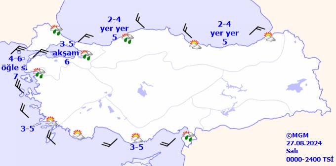 Meteoroloji kuvvetli yağış nedeniyle bir çok ili uyardı! 27 Ağustos hava durumu raporu: Bugün hava nasıl olacak? 10