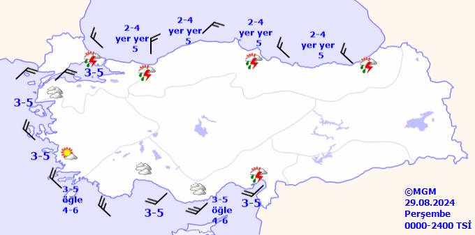 Meteoroloji açıkladı, saatlerce sürecek, o iller dikkat! 29 Ağustos 2024 Perşembe hava durumu ve sıcaklıkları 10