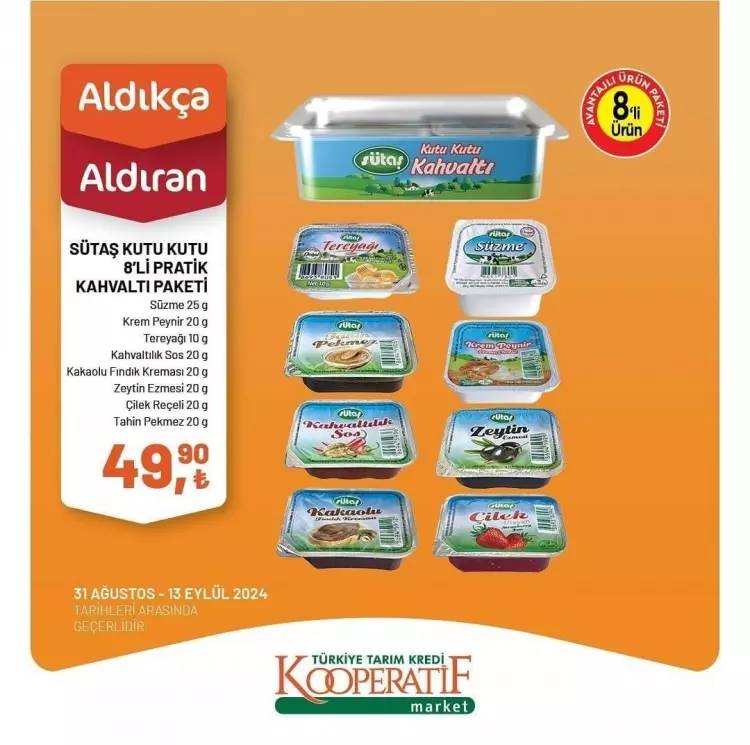 Bütçenize iyi gelecek fiyatlar! Tarım Kredi Market Eylül ayı indirimli ürün fiyat listesini yayınladı 19