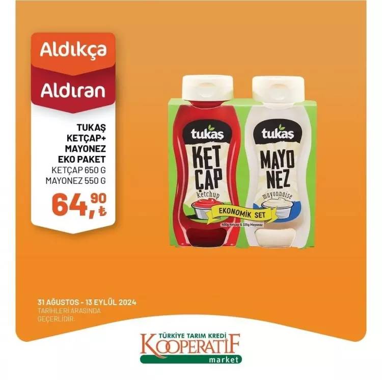 Bütçenize iyi gelecek fiyatlar! Tarım Kredi Market Eylül ayı indirimli ürün fiyat listesini yayınladı 3