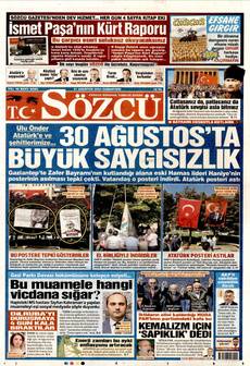 ''Eski Türkiye artıkları güçlü ordudan rahatsız'' 31 Ağustos 2024 Cumartesi gazete manşetleri 3