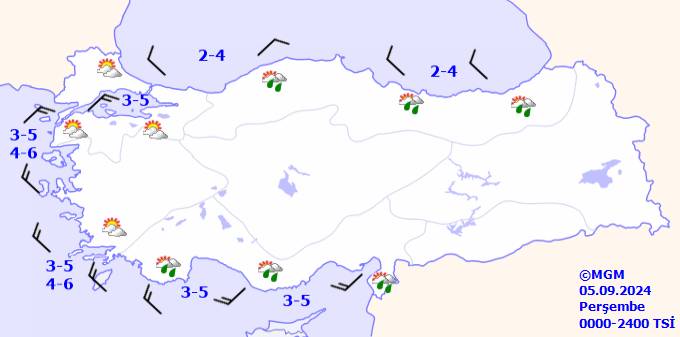 Meteorolojiden 7 il için kuvvetli yağış uyarısı! 5 Eylül 2024 Perşembe hava durumu ve sıcaklıkları 11