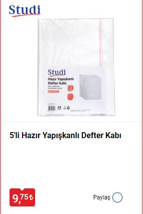 BİM'den çok uygun fiyatlara okul seti kampanyası! Sırt çantası, defter, kalem, matara... 104