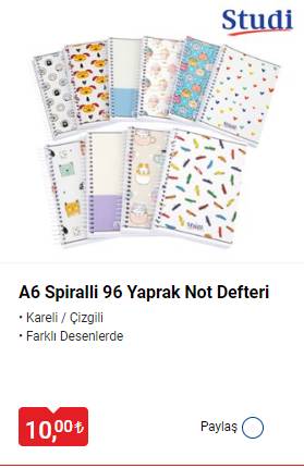 BİM'den çok uygun fiyatlara okul seti kampanyası! Sırt çantası, defter, kalem, matara... 57