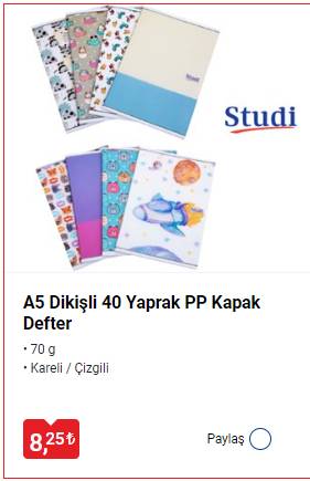 BİM'den çok uygun fiyatlara okul seti kampanyası! Sırt çantası, defter, kalem, matara... 60