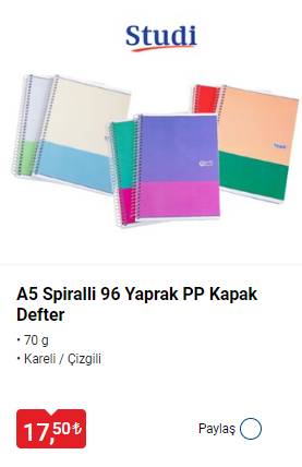 BİM'den çok uygun fiyatlara okul seti kampanyası! Sırt çantası, defter, kalem, matara... 61